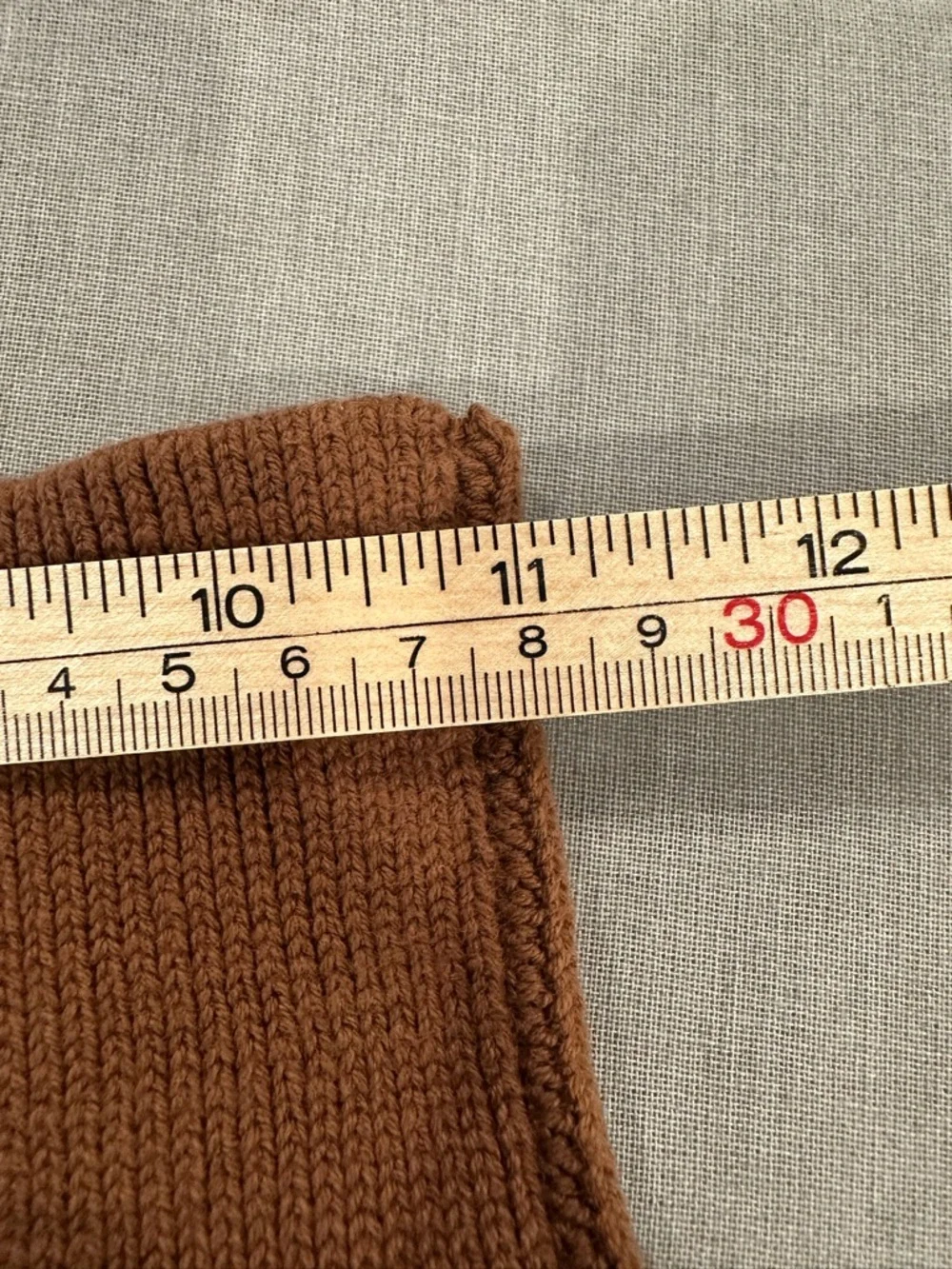 Free People Crochet Maxi Skirt Brown Boho Slit FP Beach S - Picture 9 of 9